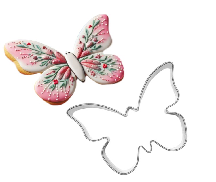Ciasteczko i foremka motyl