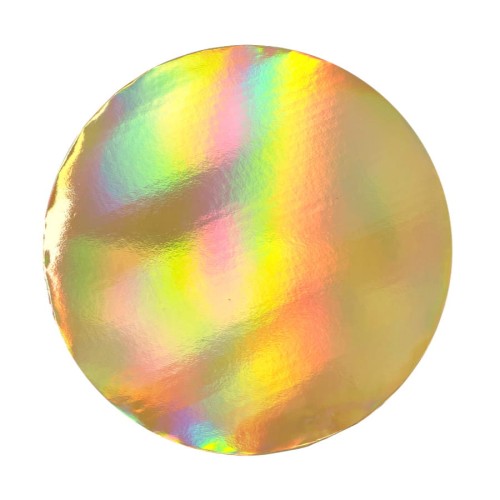 Podkład cukierniczy pod tort unicorn holo złoty