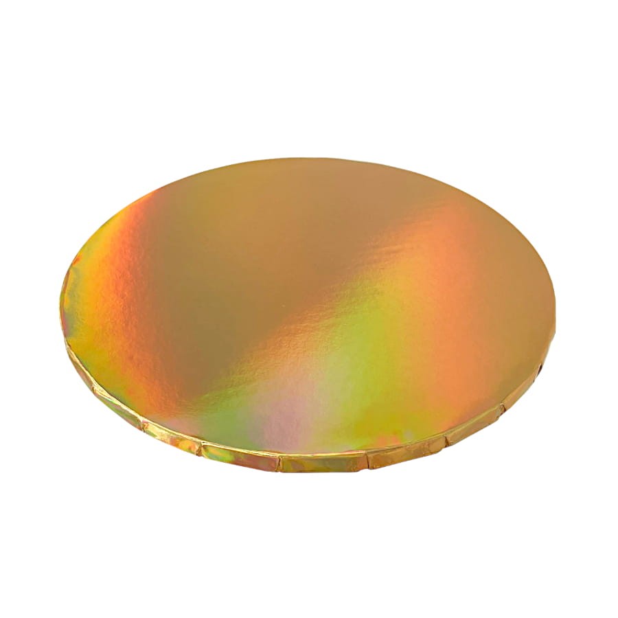 Podkład pod tort holograficzny złoty