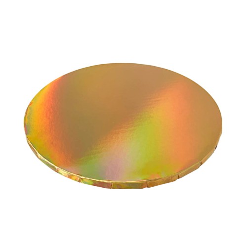 Podkład pod tort holograficzny złoty