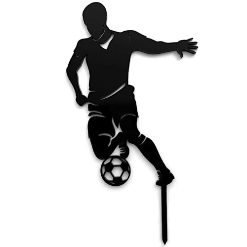 Dekoracja na tort piłkarz