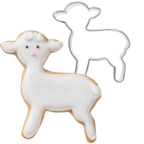 Ciasteczko i foremka owieczka