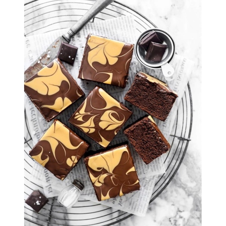 Brownie z polewą czekoladową
