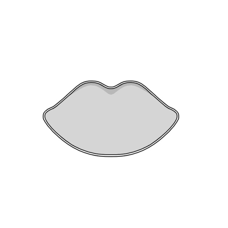 Wykrawacz usta do masy cukrowej, marcepanu i pierników