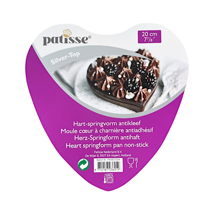 Tortownice serce Patisse etykieta
