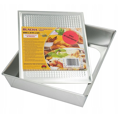 Blacha z wyjmowanym dnem