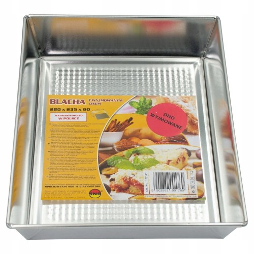 Forma do pieczenia prostokątna