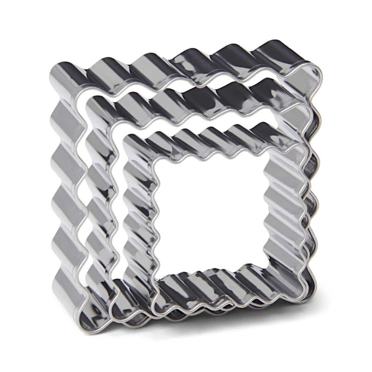 Foremki kwadratowe do ciastek