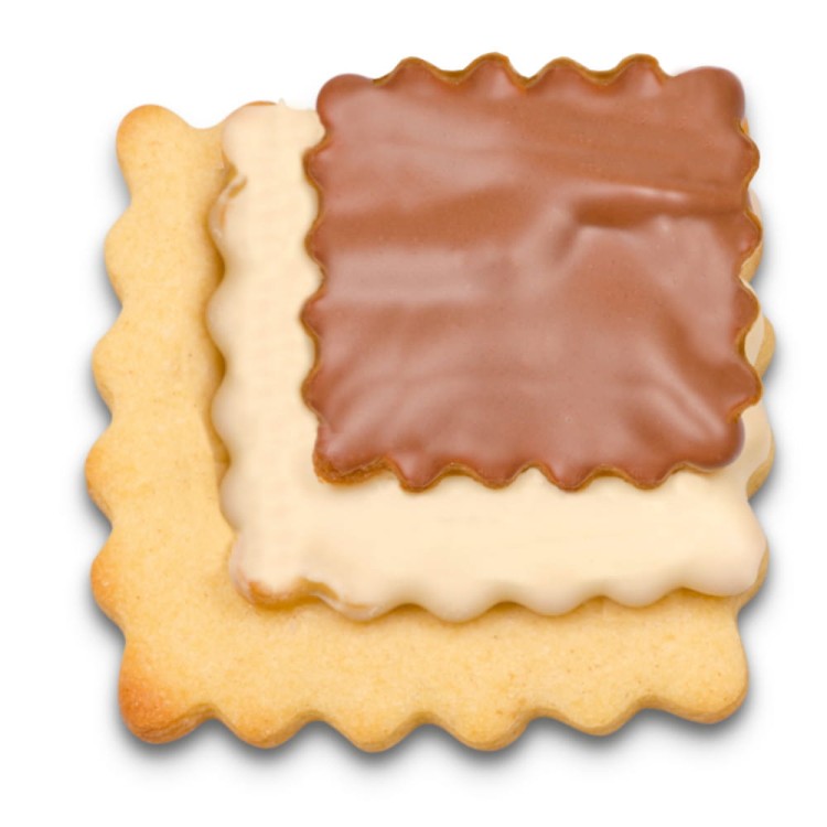 Ciasteczka z foremek kwadraty