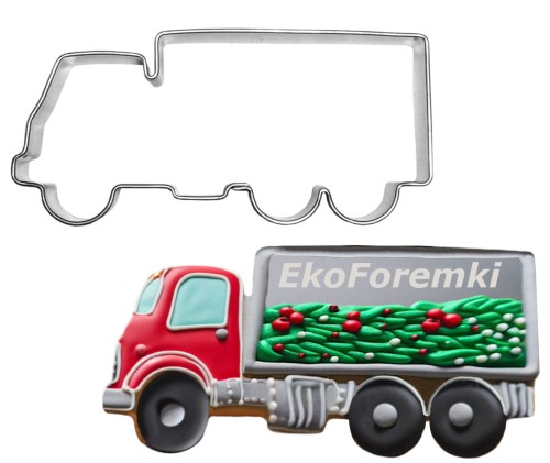 Ciasteczko i foremka auto ciężarówka