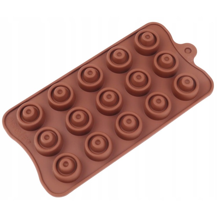 Silikonowa forma na okrągłe czekoladki