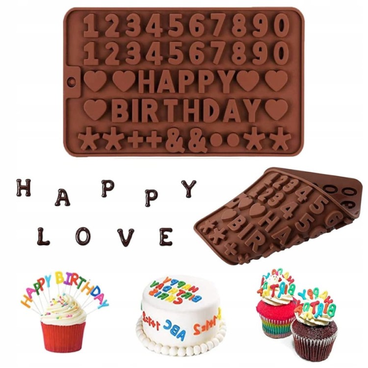 Forma do liter z czekolady