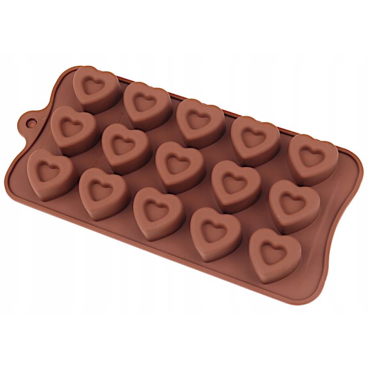 Foremka na czekoladki serca