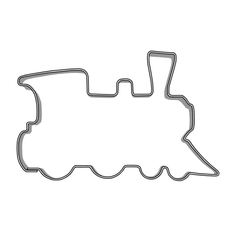Foremka lokomotywa do ciastek i pierników