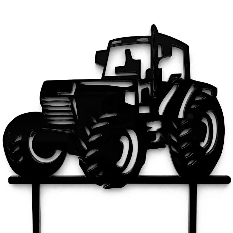 Topper na tort traktor