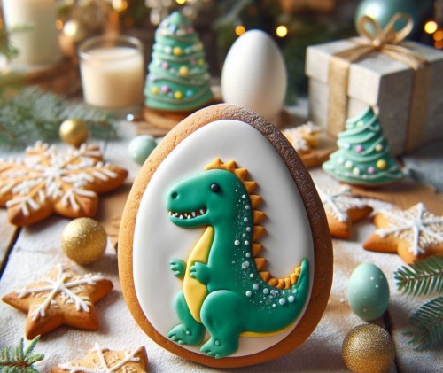 Piernik z foremki w kształcie jajka