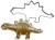 Foremka dinozaur do ciastek i pierników
