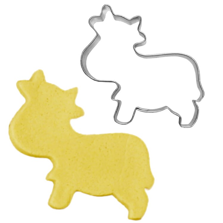 Foremka krowa i ciasteczko