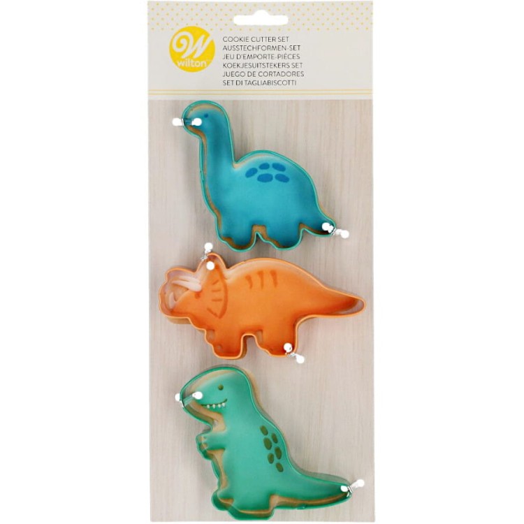 Foremki w kształcie dinozaurów