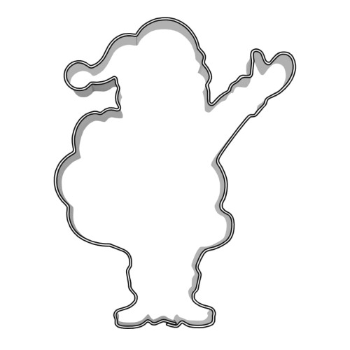 Foremka w kształcie świętego Mikołaja