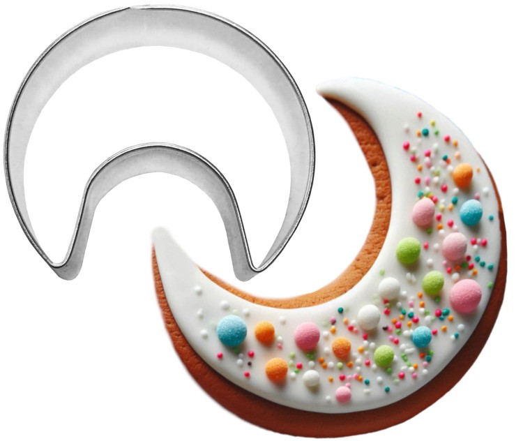 Foremka rogalik i ciasteczko