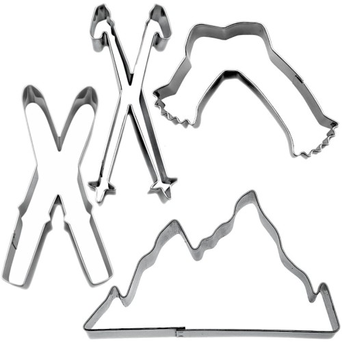 Zestaw narciarski do ciastek