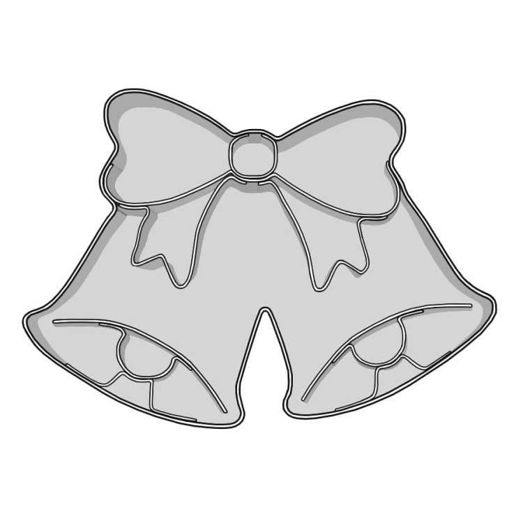 Foremka świąteczne dzwoneczki do pierniczków