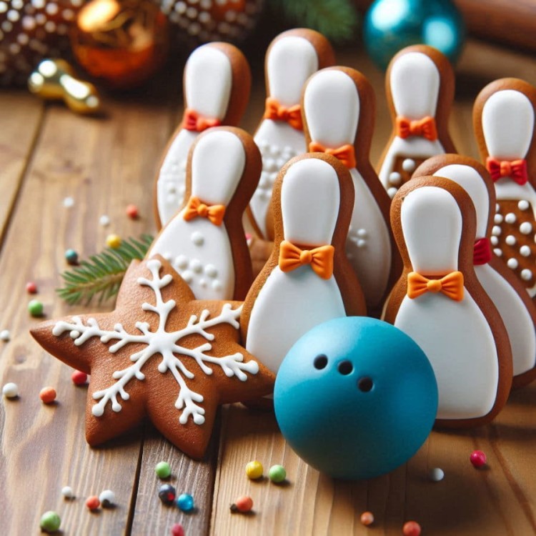 Ciasteczka z Foremki kręgiel i kula