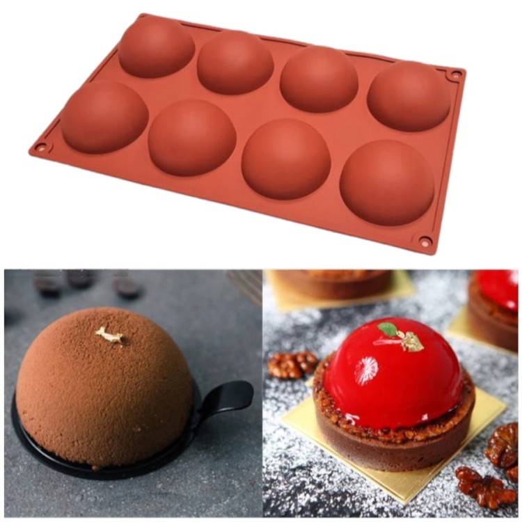 Forma do deserów w kształcie półkul