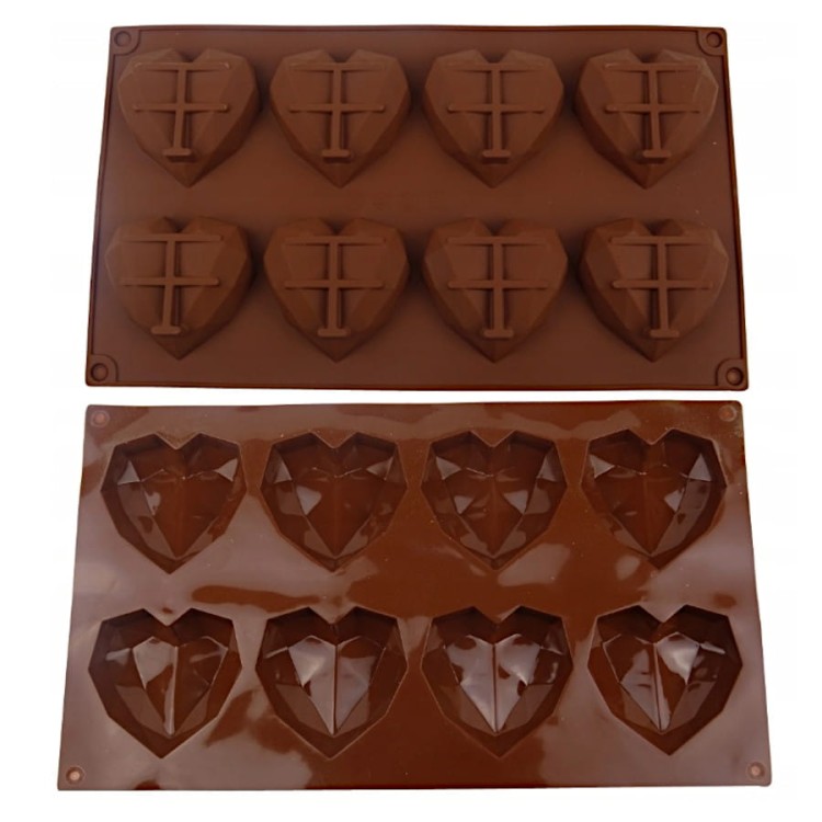 Forma na monoporcje serca