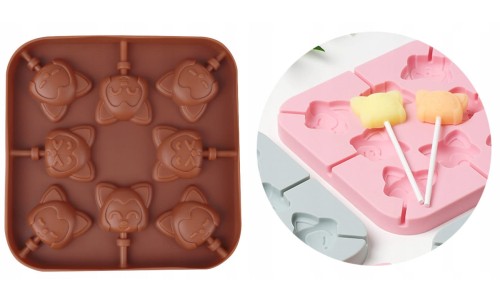 Forma na czekoladki kotki