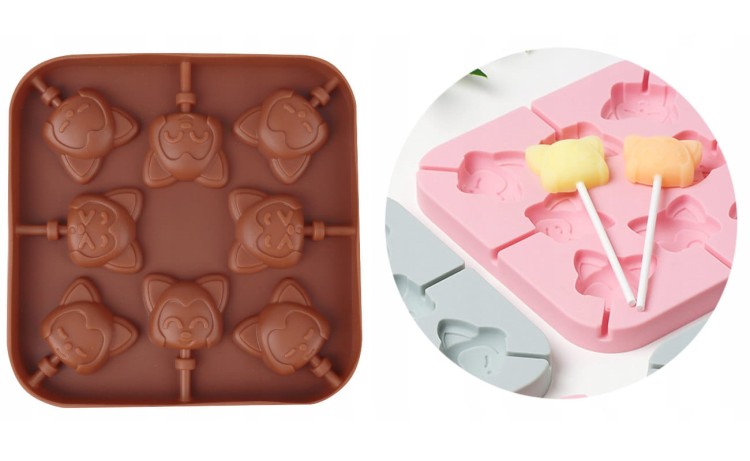 Forma na czekoladki kotki