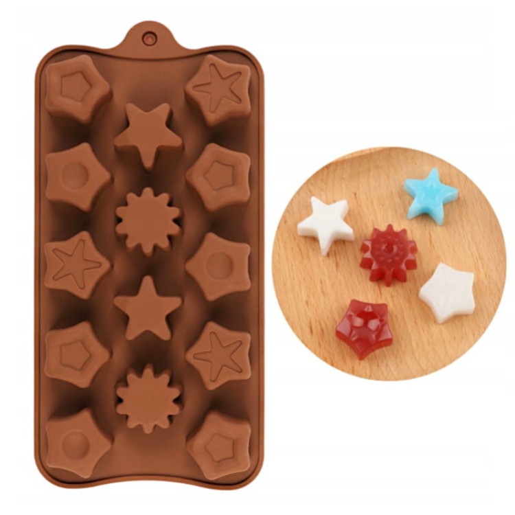 Forma silikonowa gwiazdki