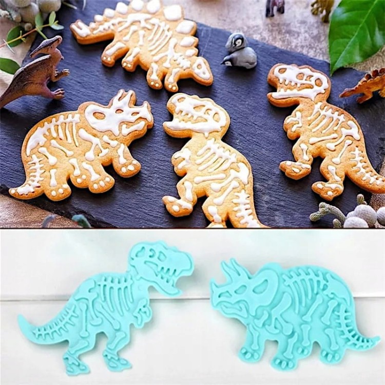 Ciasteczka w kształcie dinozaurów