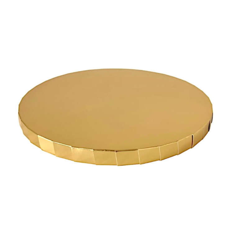 Złoty podkład pod tort 25 cm