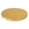 Złoty podkład pod ciężki tort 30 cm