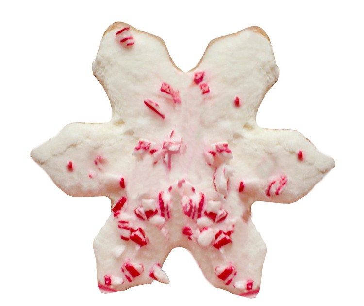 Ciasteczko z foremki śnieżynki