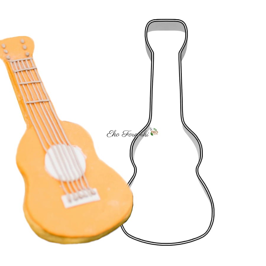 Foremka gitara i ciasteczko