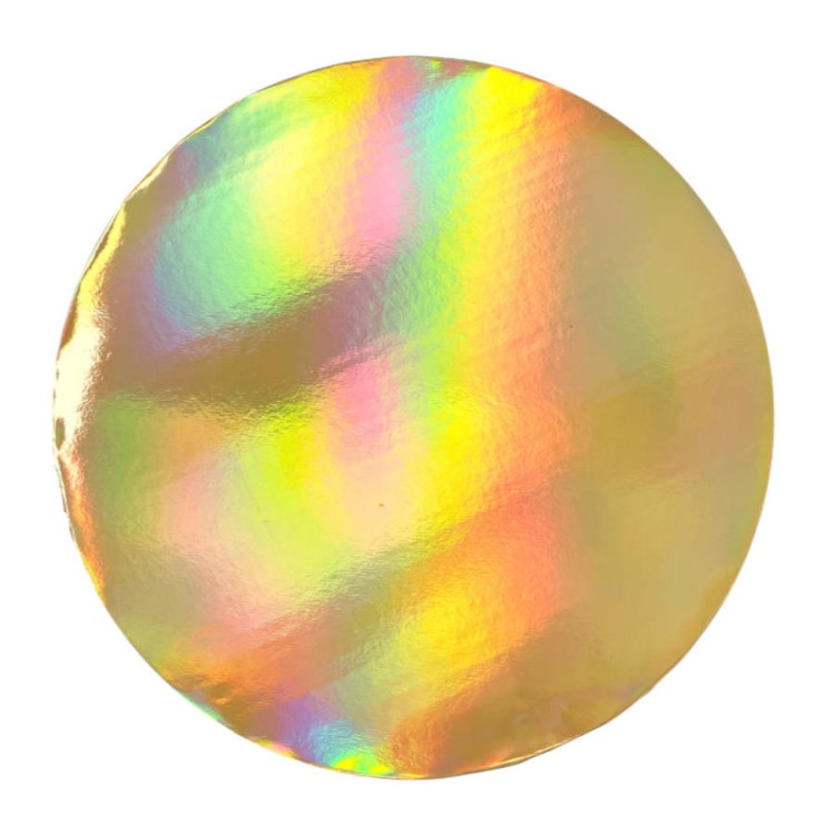 Podkład cukierniczy holograficzne złoto