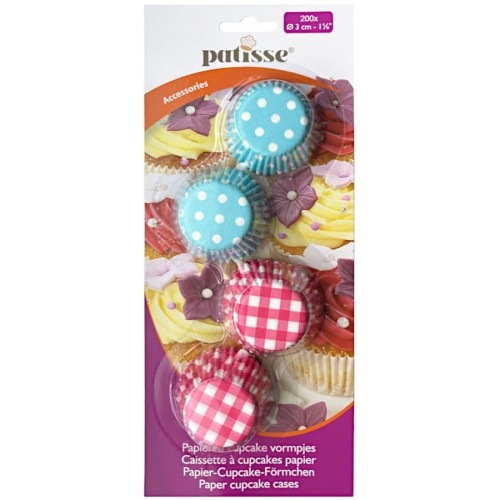 Papilotki do pieczenia muffinek kolorowe