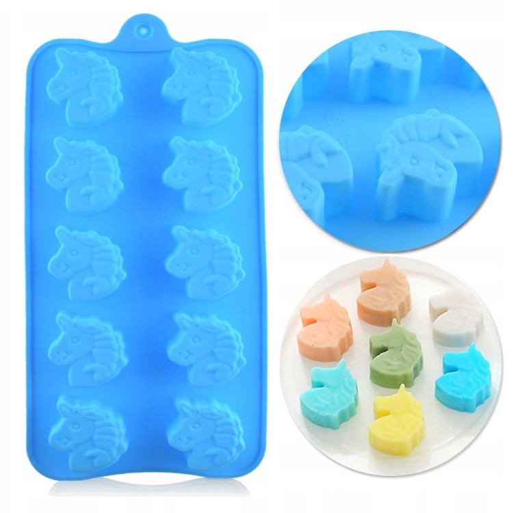 Forma silikonowa jednorożce