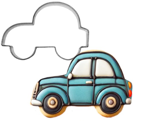 Foremka autko i ciasteczko