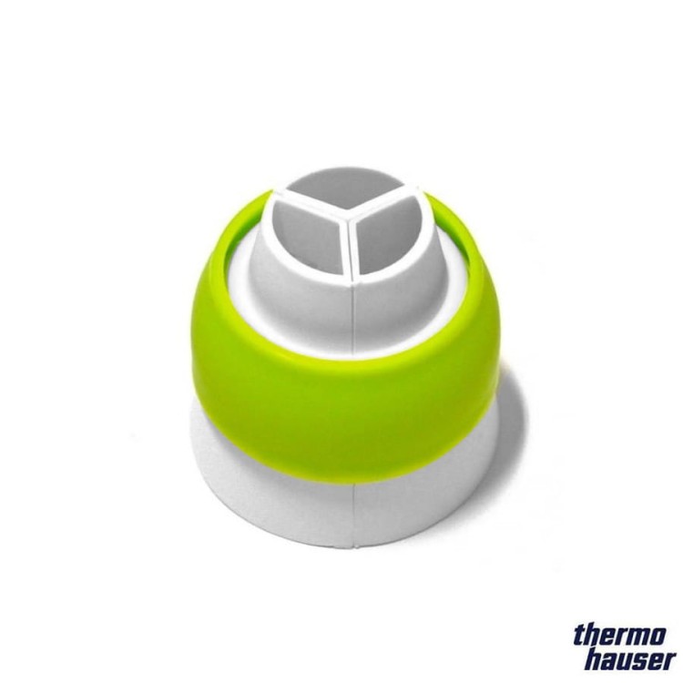 Trzykomorowy adapter do kolorowych zdobień