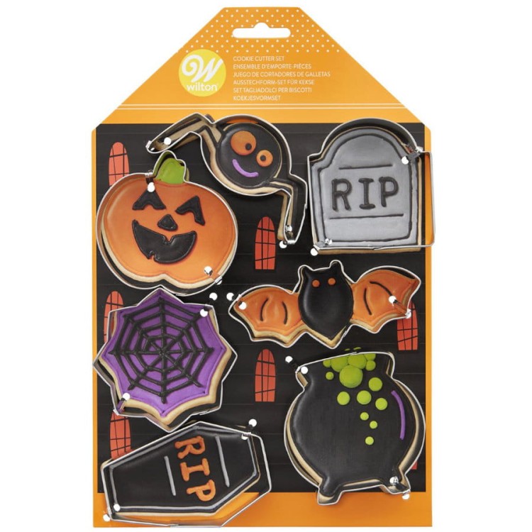 Foremki do ciastek na Halloween Wilton