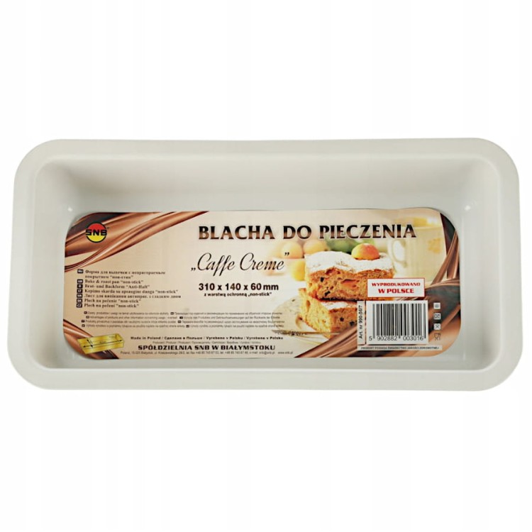 Podłużna forma do pieczenia