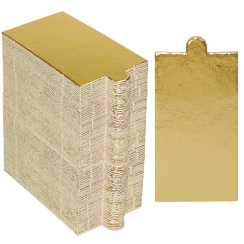 Zestaw prostokątnych podkładek do deserów