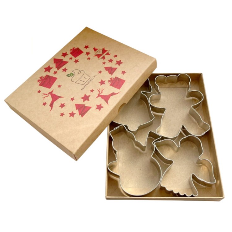 Zestaw świątecznych foremek do pierników