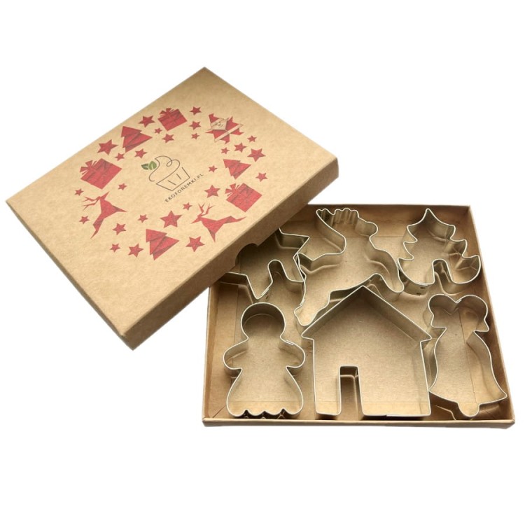 Zestaw foremek świątecznych do ciastek i pierników