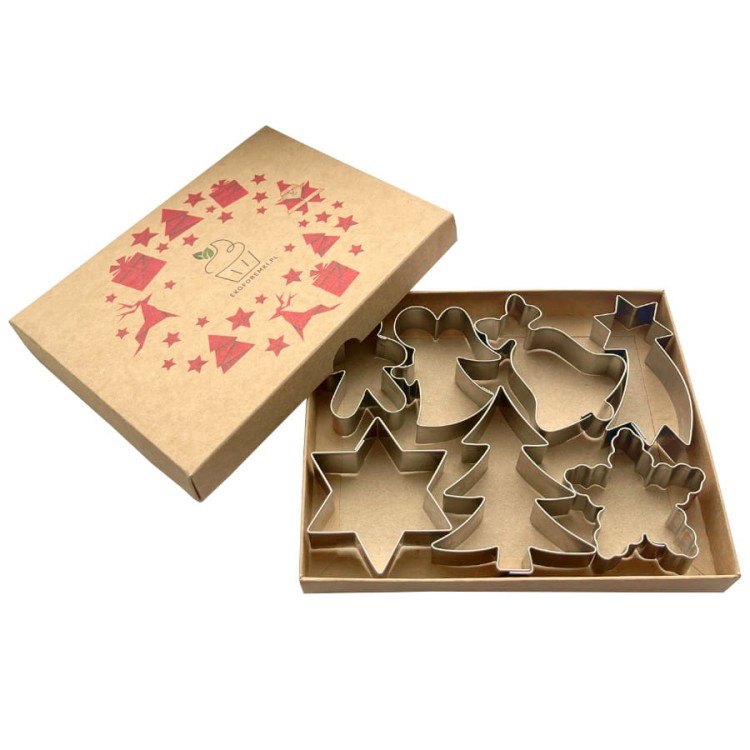 Zestaw prezentowy wykrawacze do ciastek