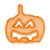 Ciasteczko na Halloween Dynia